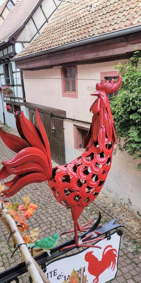 Gite Le Coq Rouge Eguisheim Exteriér fotografie